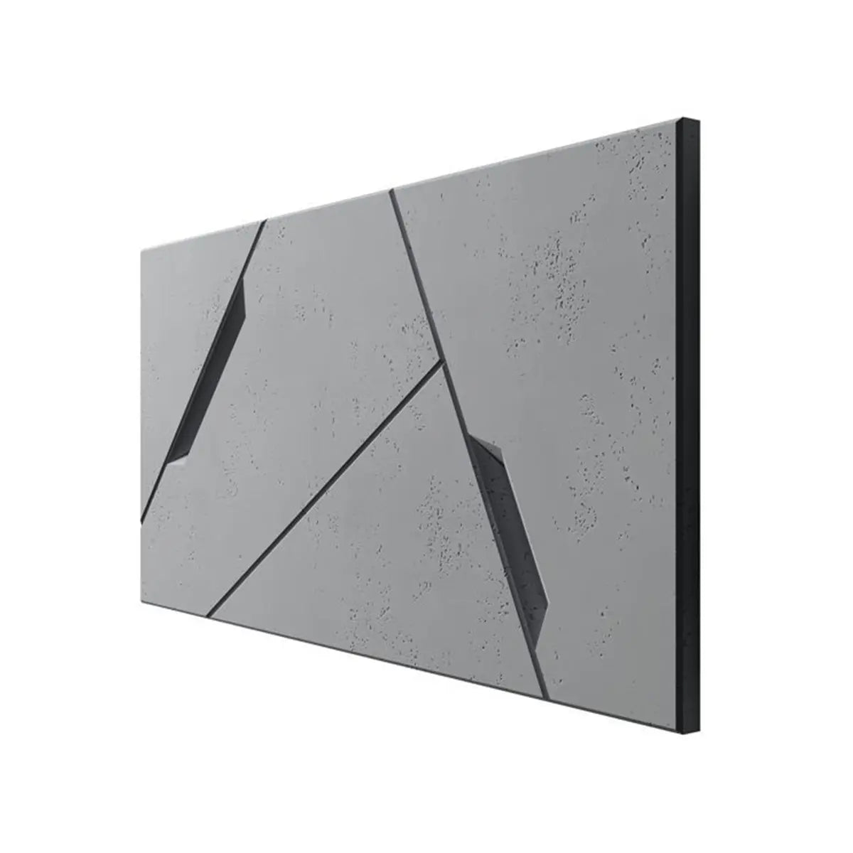3D Concrete Wall Panels STOWAWAY horizontal Decormania UK
